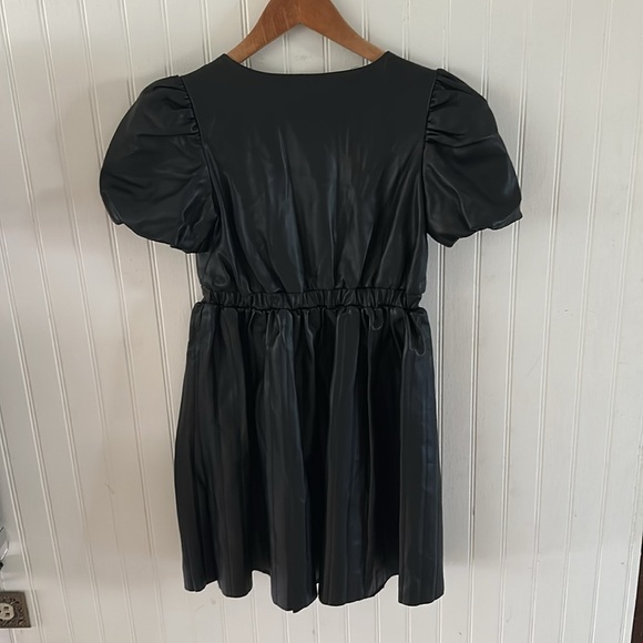 New! BCBG Girls Short Sleeves Black Dress sz 12 - Picture 8 of 9